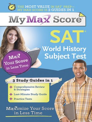 cover image of My Max Score SAT World History Subject Test
